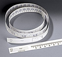 Paper Tape Measure, Newborn, 36"